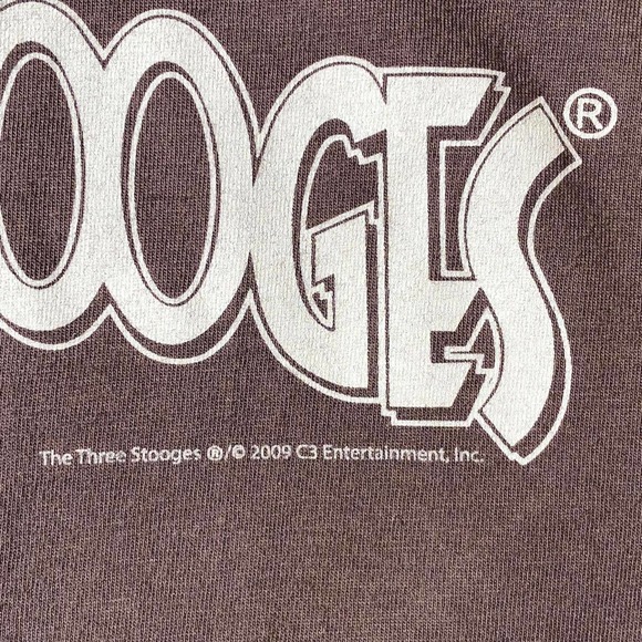 Vintage Y2K The Three Stooges T-Shirt 2009 - Picture 3 of 4